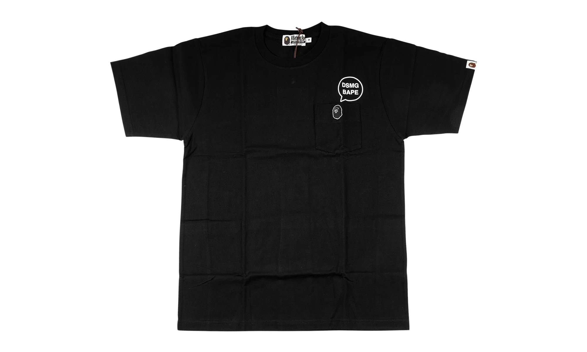 DSM Ginza Pocket tee "Black" 1L22 109 003 BLK - 1