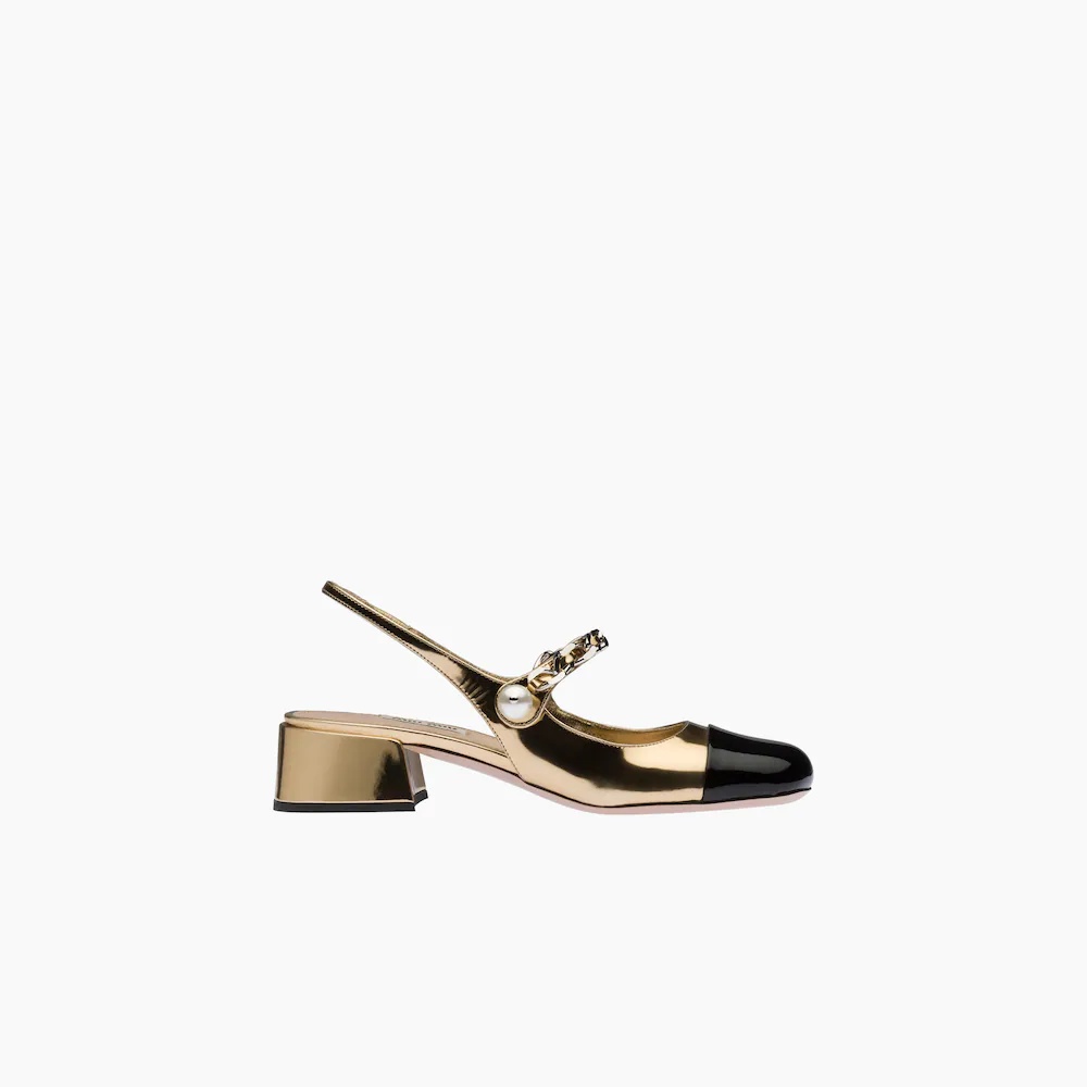 Metallic technical fabric pumps - 4