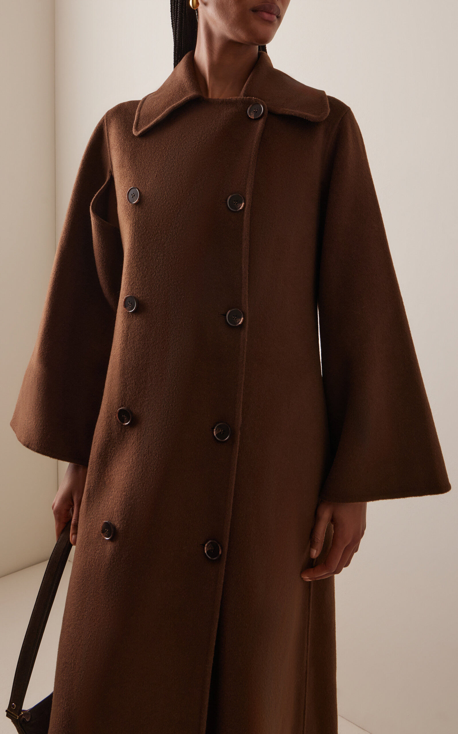 Darcy Wool Coat brown - 5