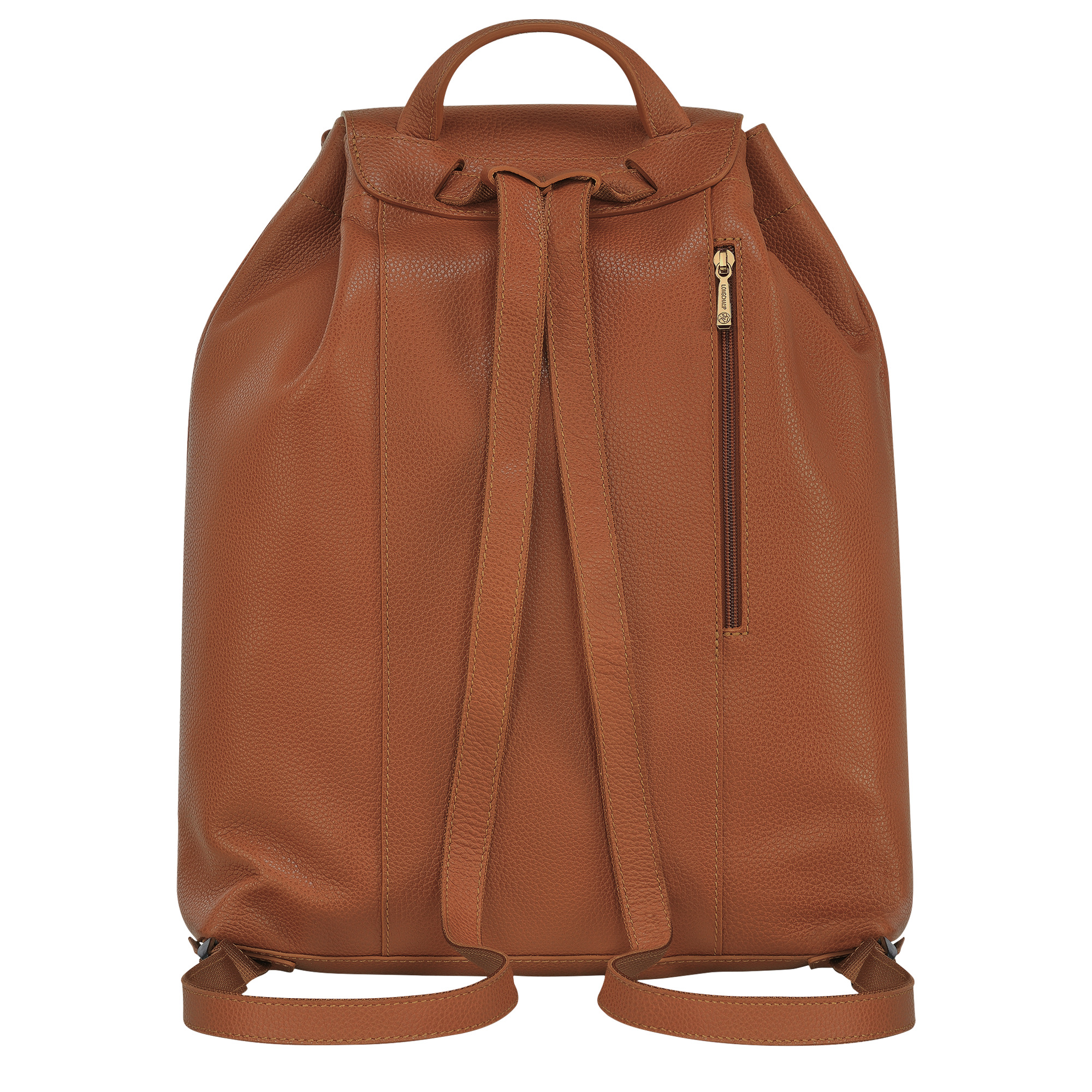 Le Foulonné Backpack Caramel - Leather - 4