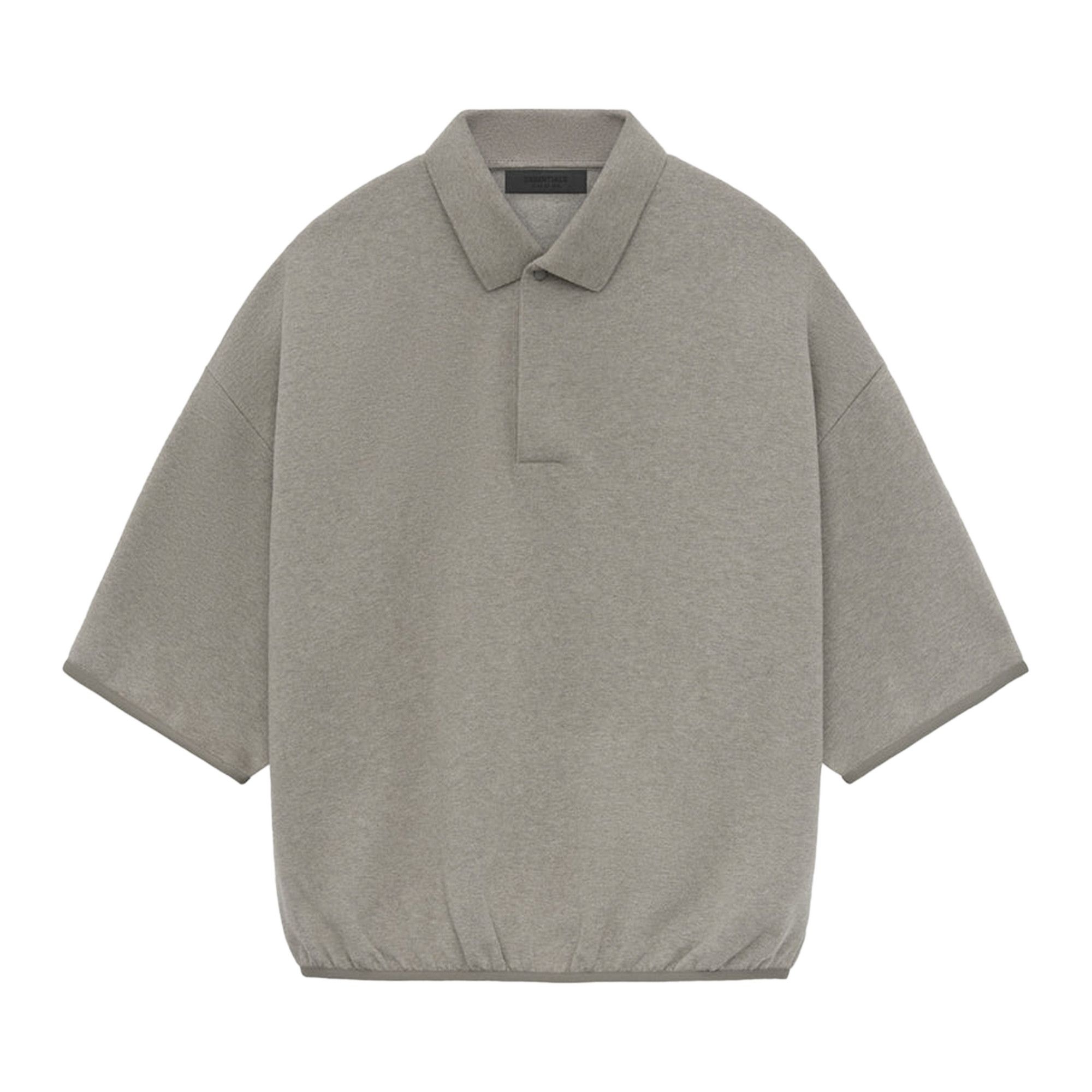 トップス FEAR OF GOD ESSENTIALS 3/4 SLEEVE POLO Buy Fear of God Essentials 3/4 Sleeve Polo 'Black