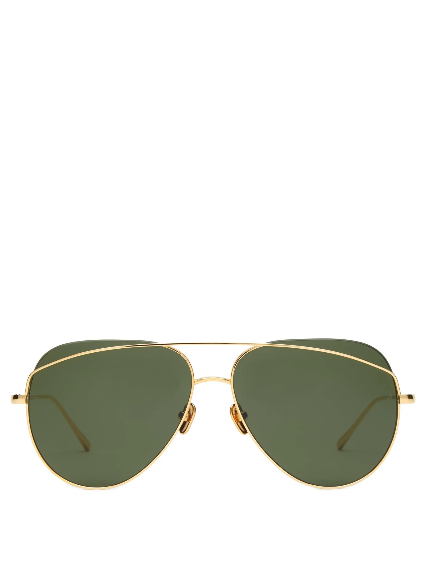 Aviator metal sunglasses - 1