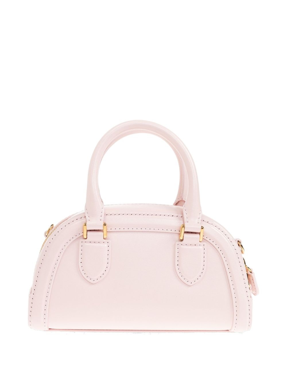 mini leather tote bag - 2