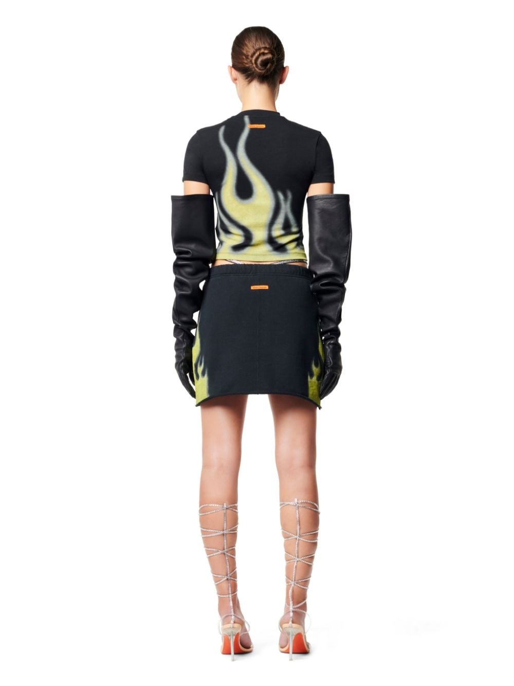 Heron Law Flames Sweatskirt - 4