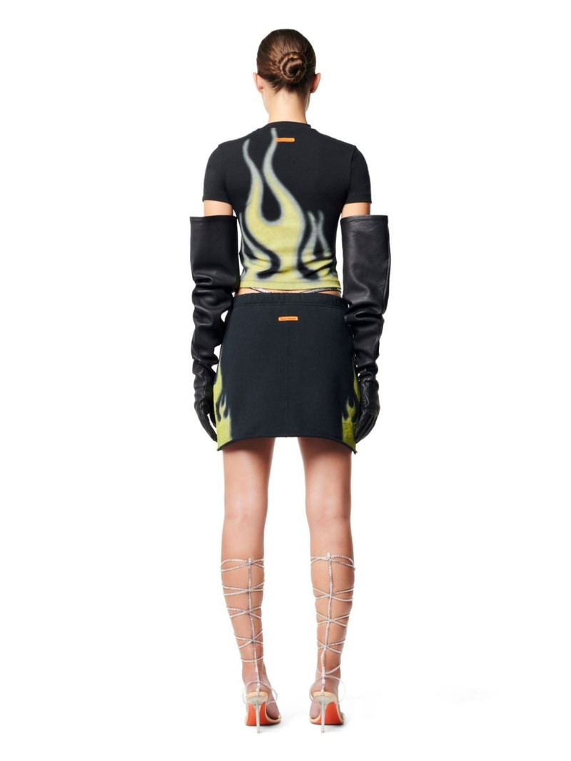Heron Law Flames Sweatskirt 4