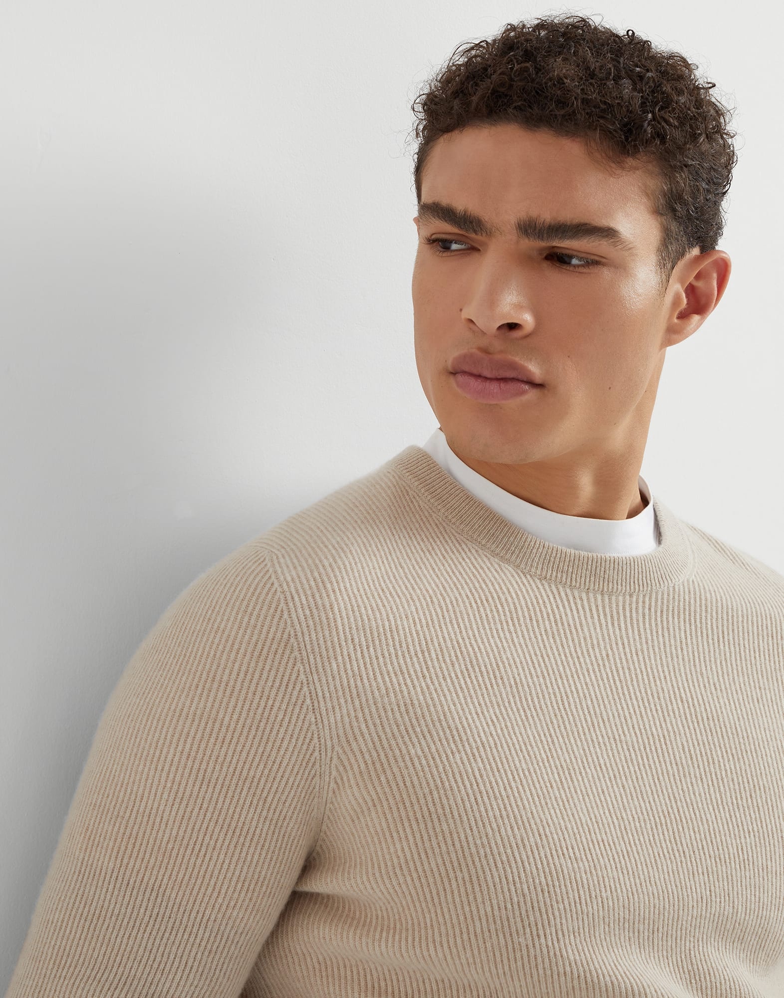 Cashmere English Rib sweater - 3