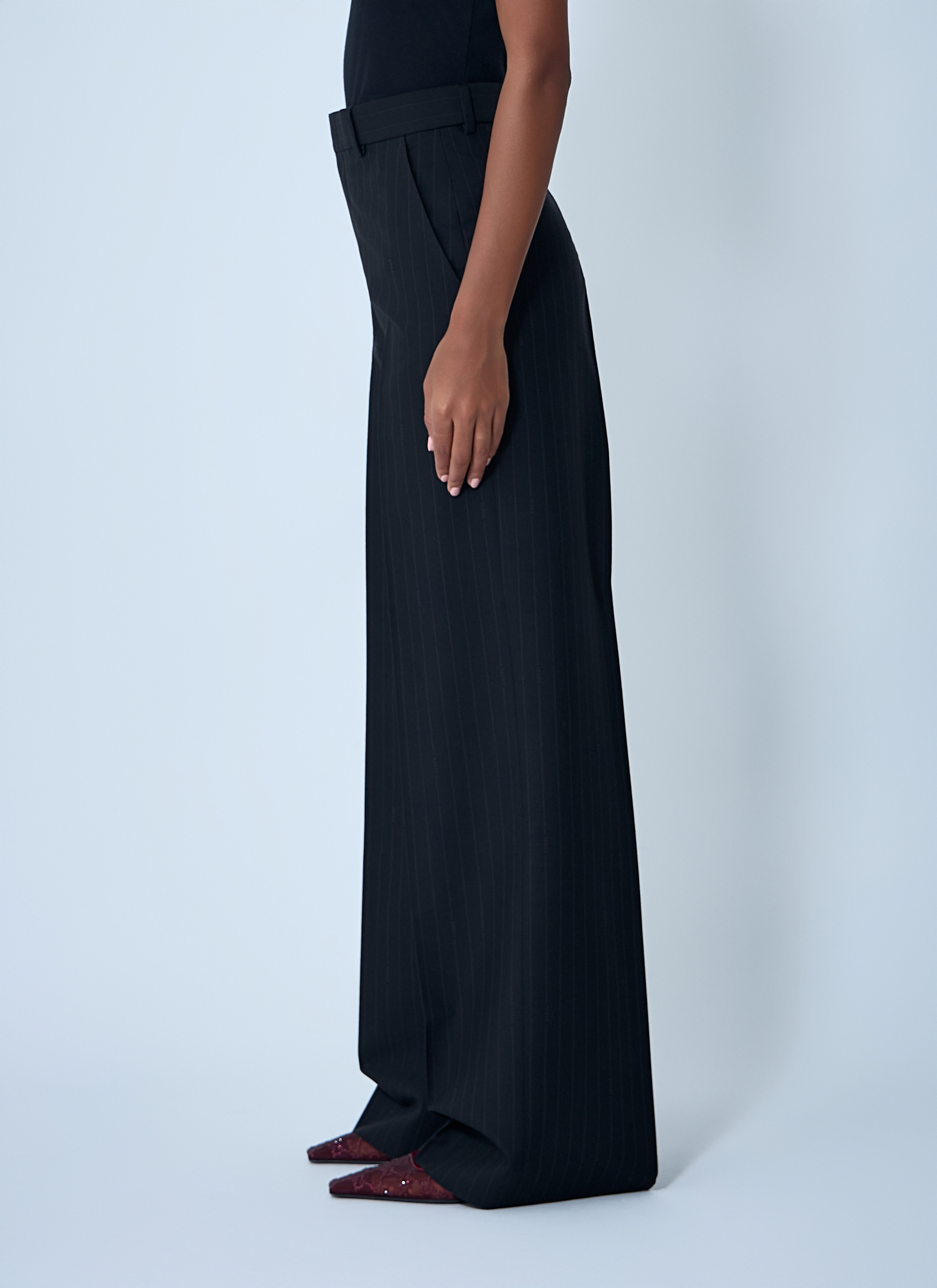 Tailored Wool Pants - 3