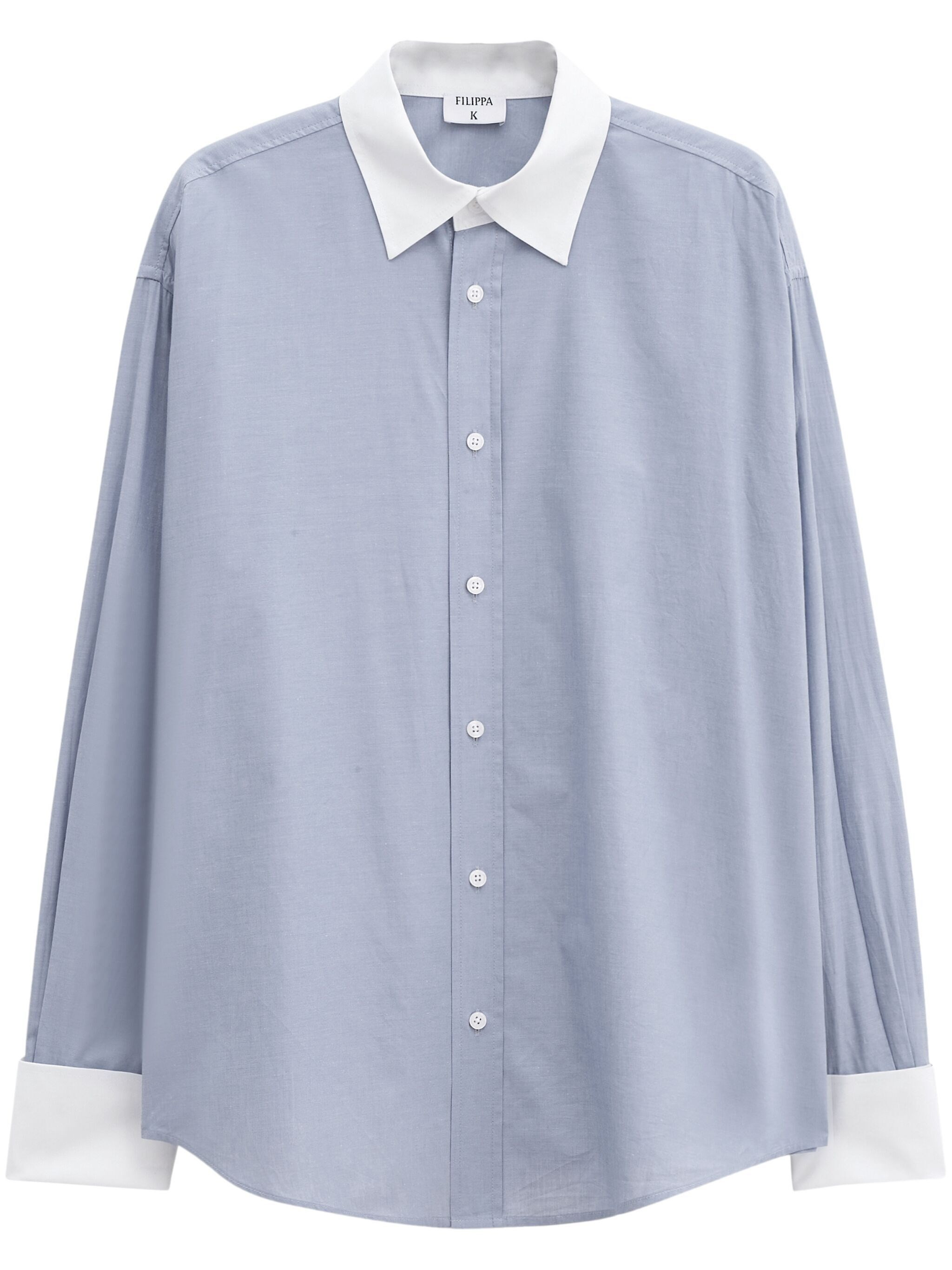 COTTON TUXEDO SHIRT - 1
