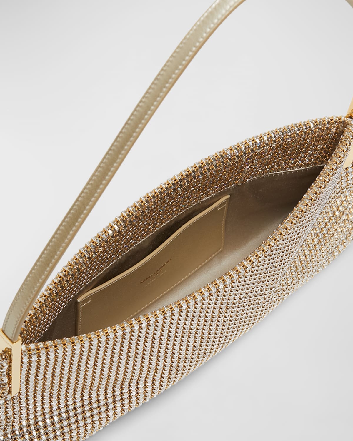 Suzanne Small Shoulder Bag in Strass - 4