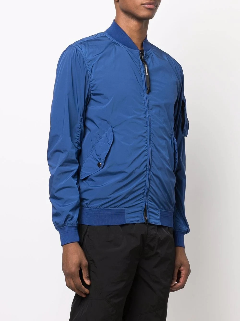 multi-pocket zip-up lightweight jacket - 3