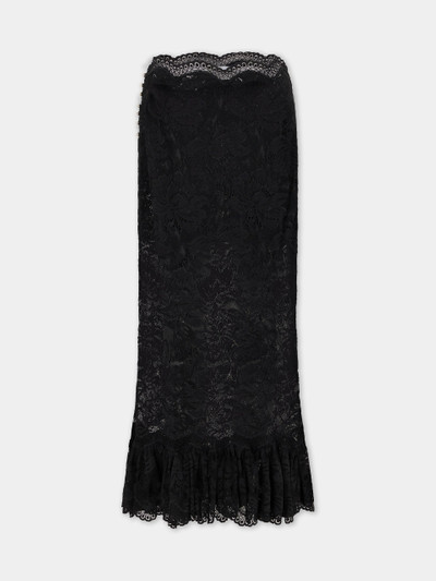 Paco Rabanne MAXI LACE BLACK SKIRT outlook