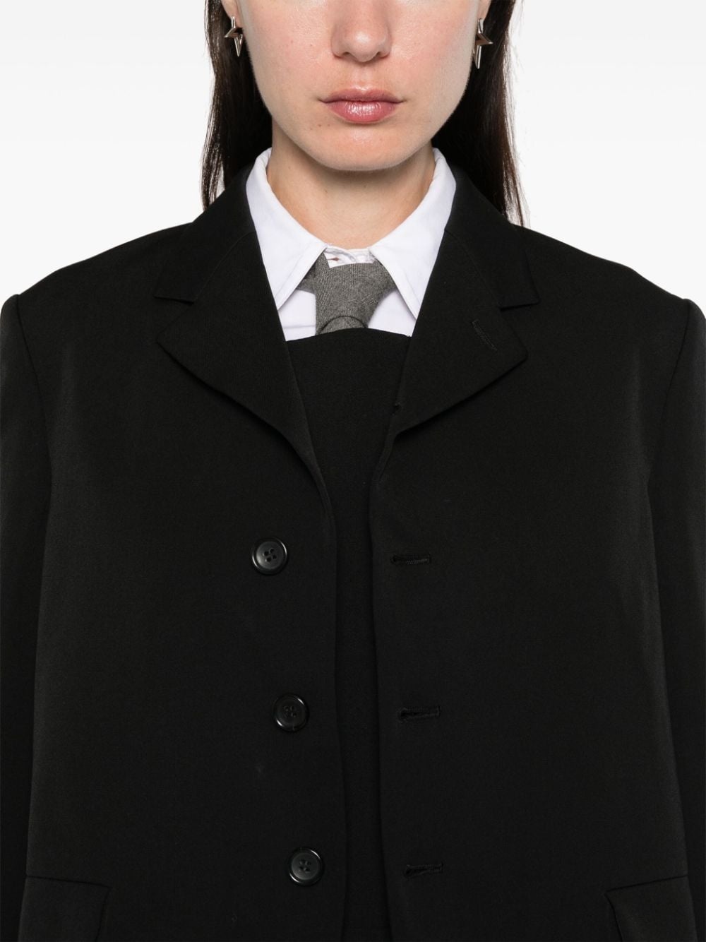 wool blazer - 5