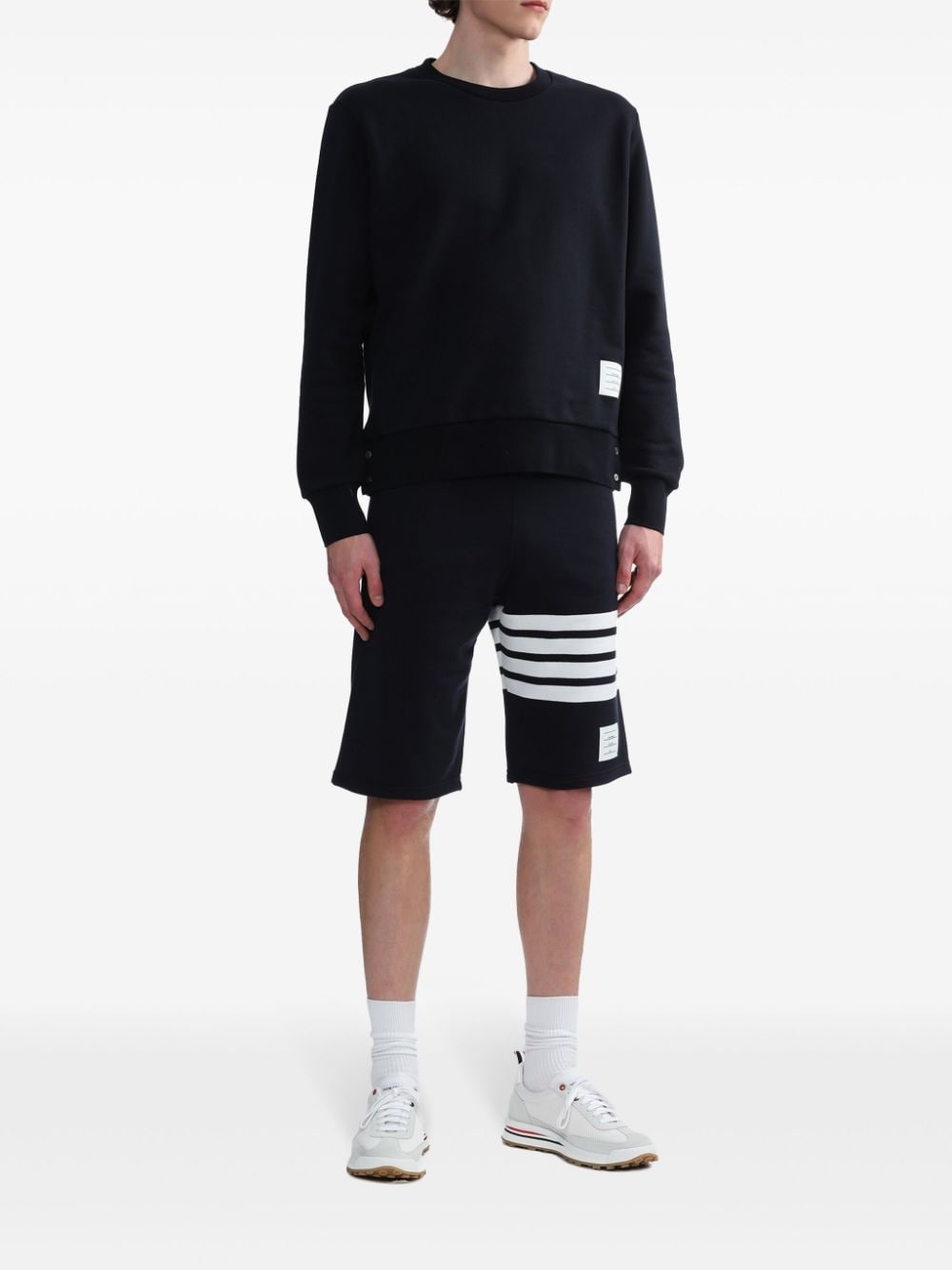 rear RWB stripe sweatshirt - 2