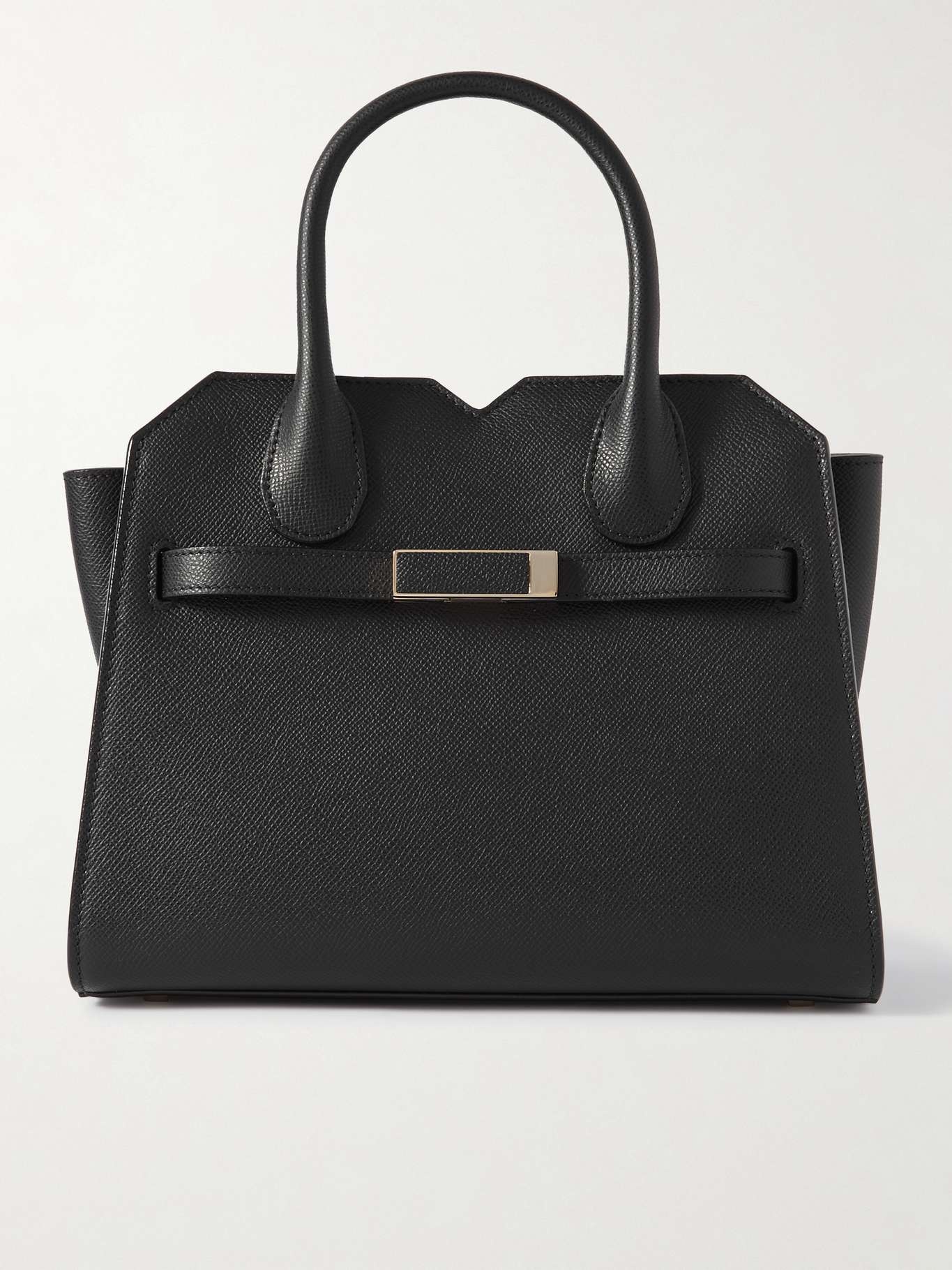 Milano mini textured-leather tote - 1