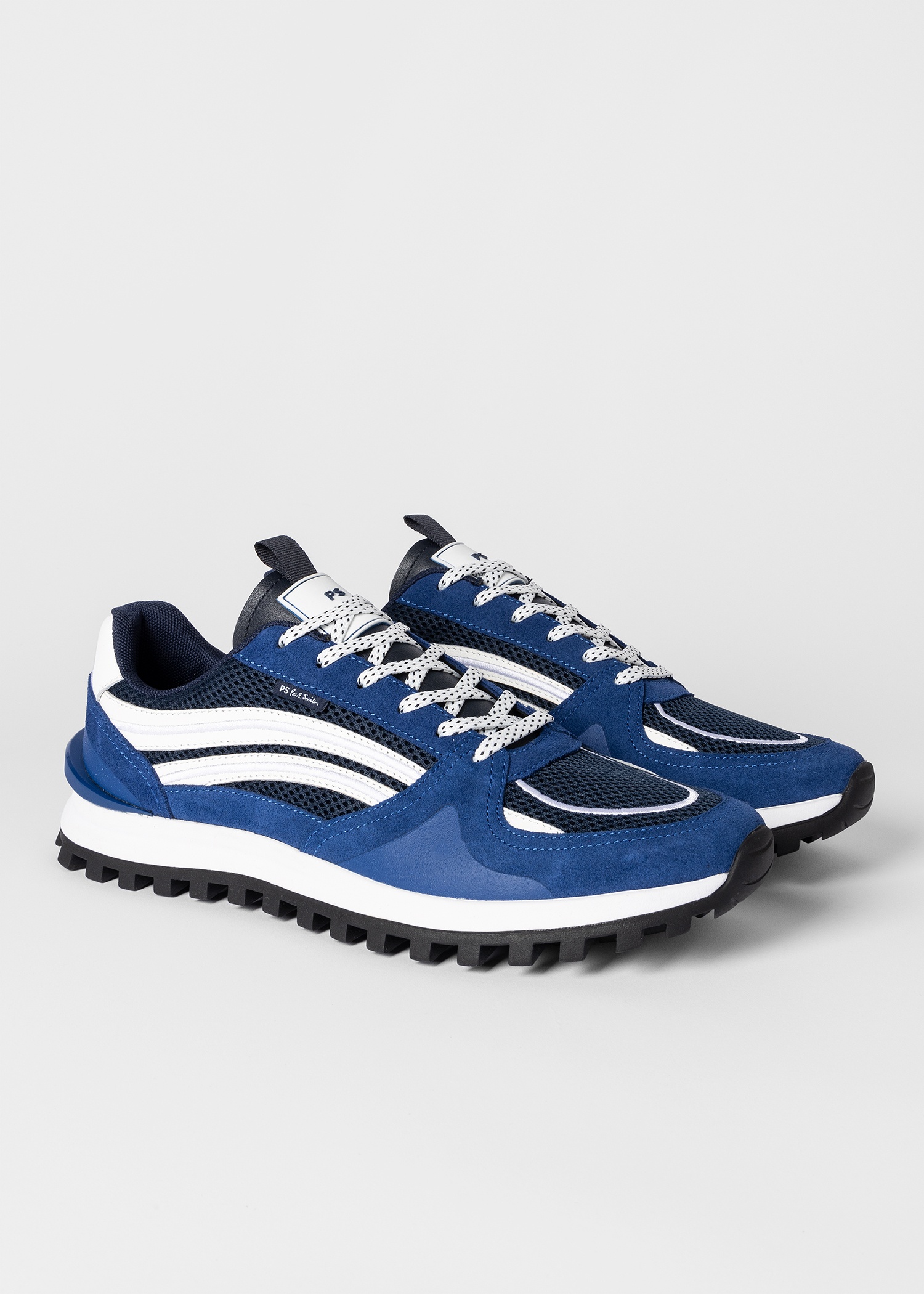Blue 'Marino' Trainers - 3