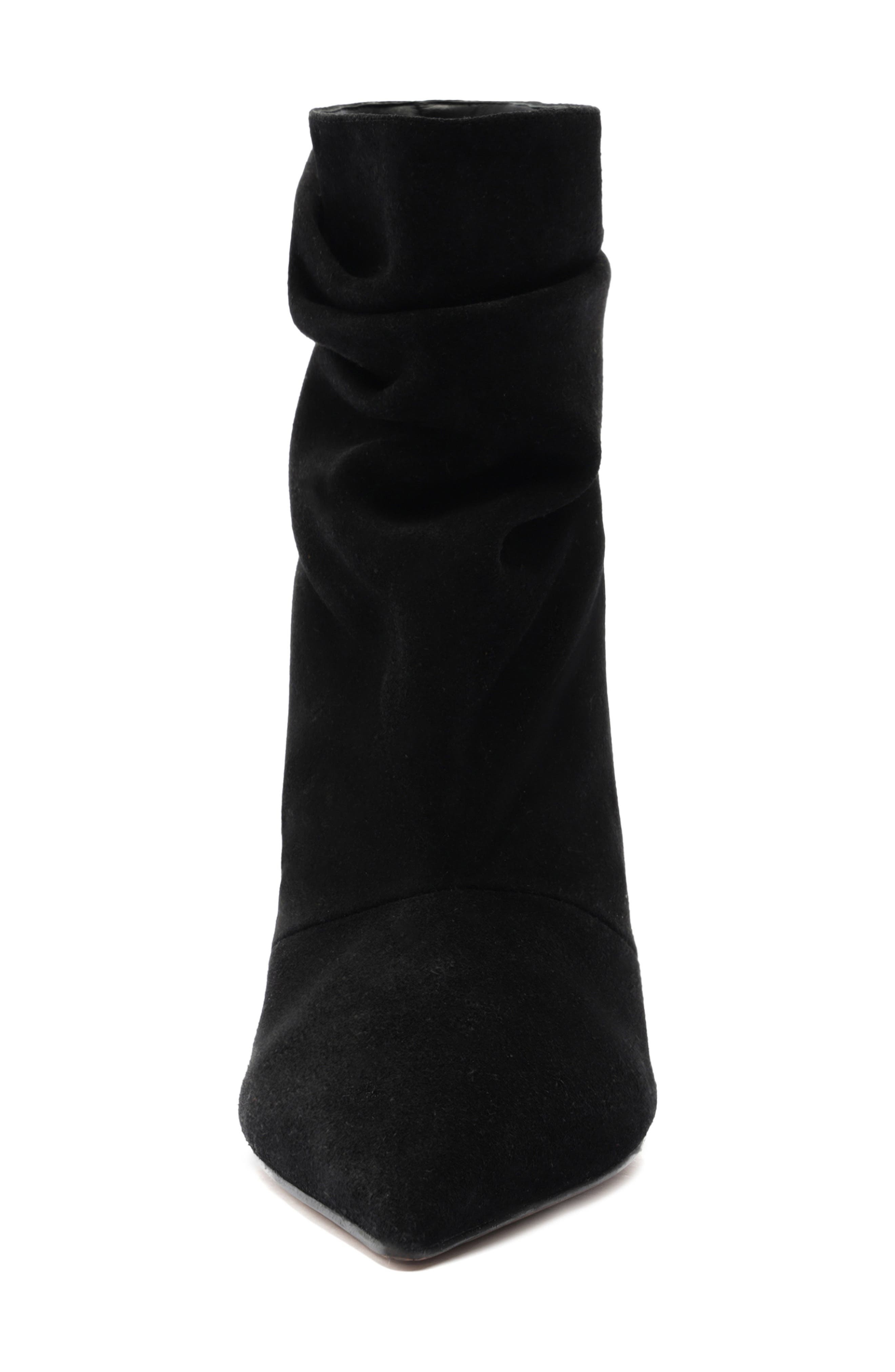 Alexandre Birman Tati Pointed Toe Slouch Bootie in Black at Nordstrom - 4