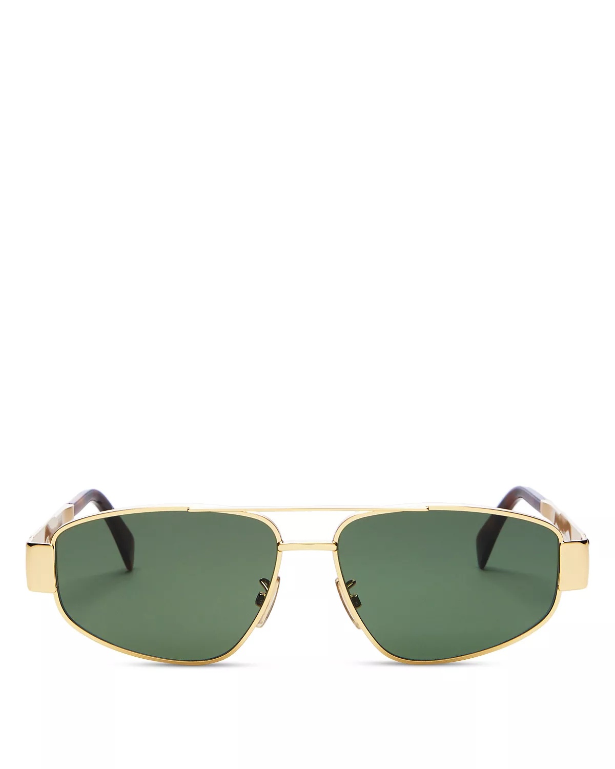 Metal Triomphe Pilot Sunglasses, 57mm - 6