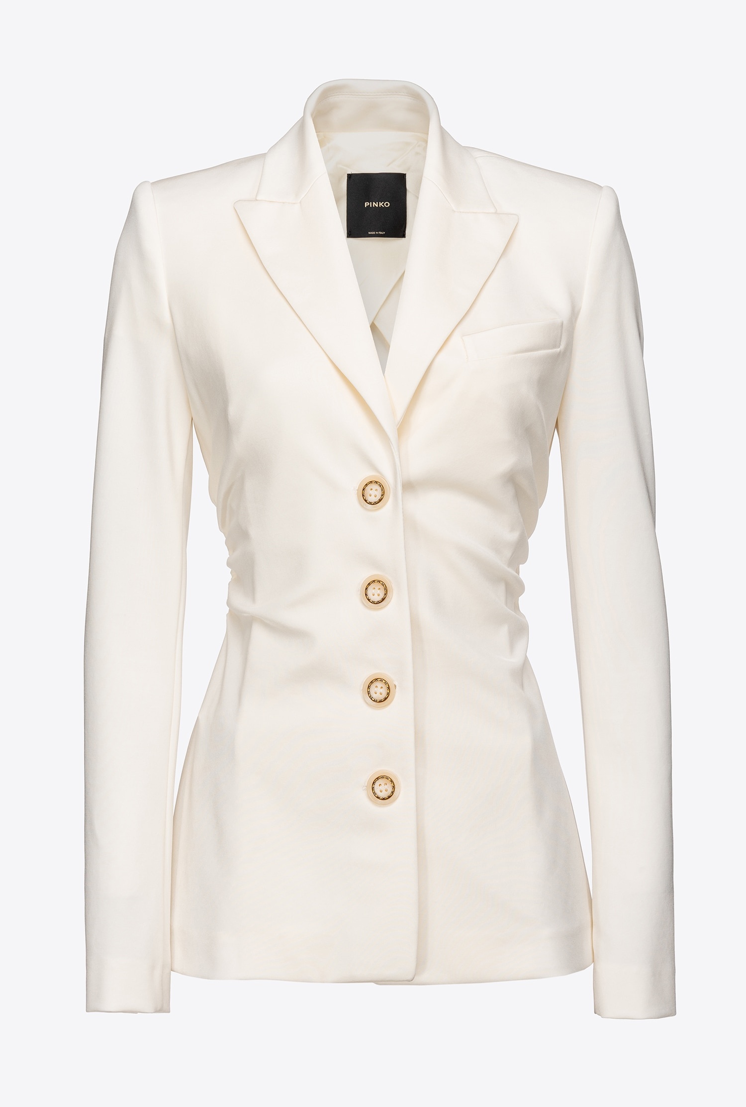 SLIM-FIT BLAZER IN TECHNICAL FABRIC - 1