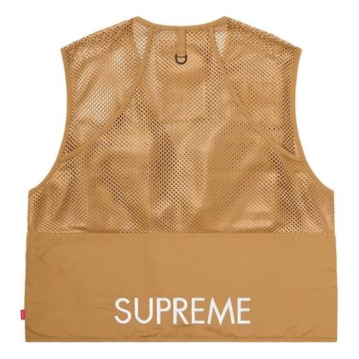 Supreme x The North Face Cargo Vest 'Tan Black' SUP-SS20-650 - 2