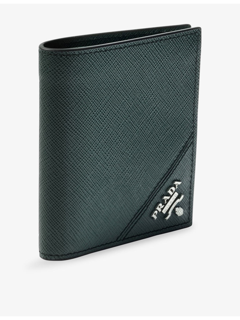 Prada Saffiano Bi-Fold Leather Wallet outlook