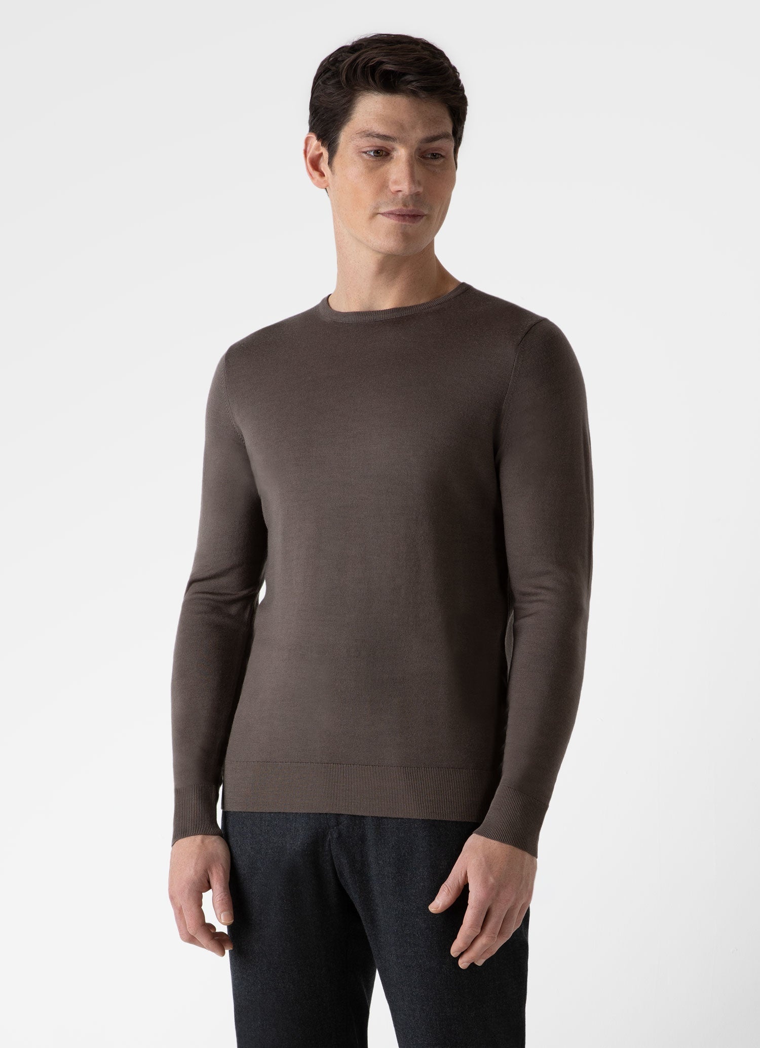 Fine Merino Wool Crew Neck - 2