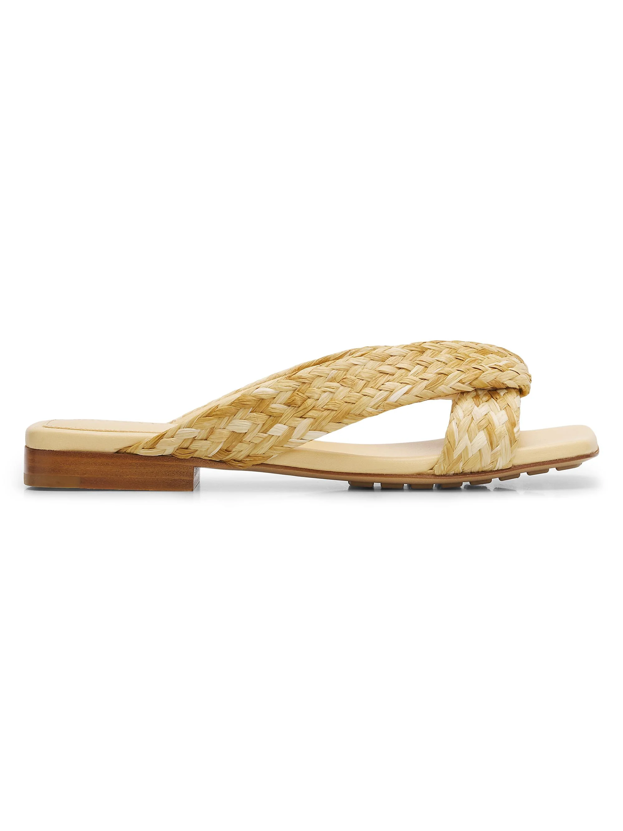 Women's Riva Raffia Sandals - Macadamia - 1