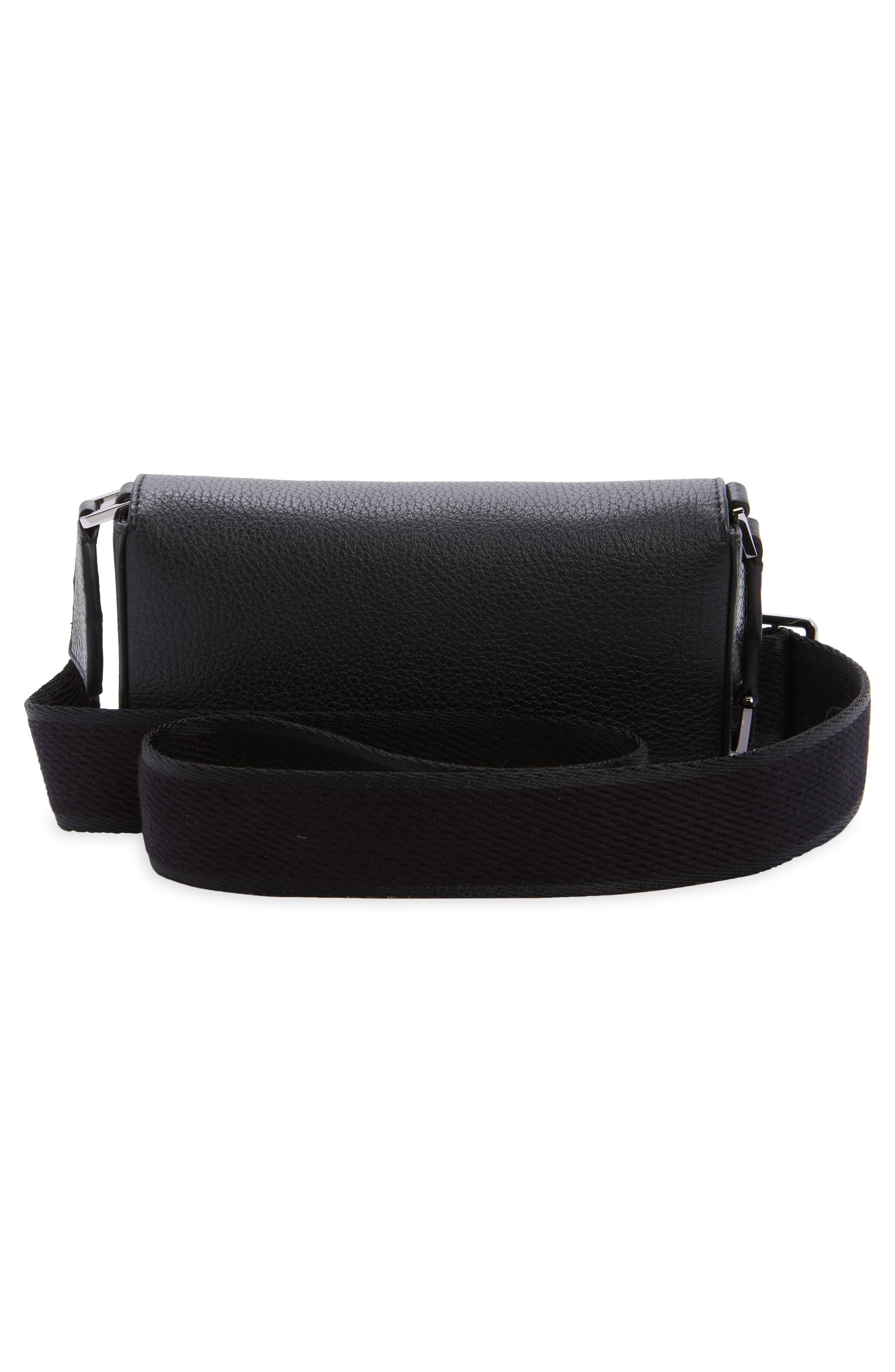 Dolce&Gabbana Mini Deerskin Leather Shoulder Bag in Nero at Nordstrom - 2