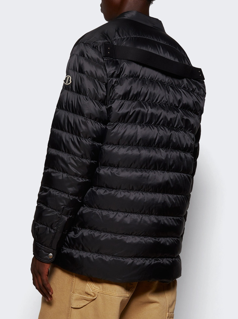 X Moncler Woven Outershirt Black - 4