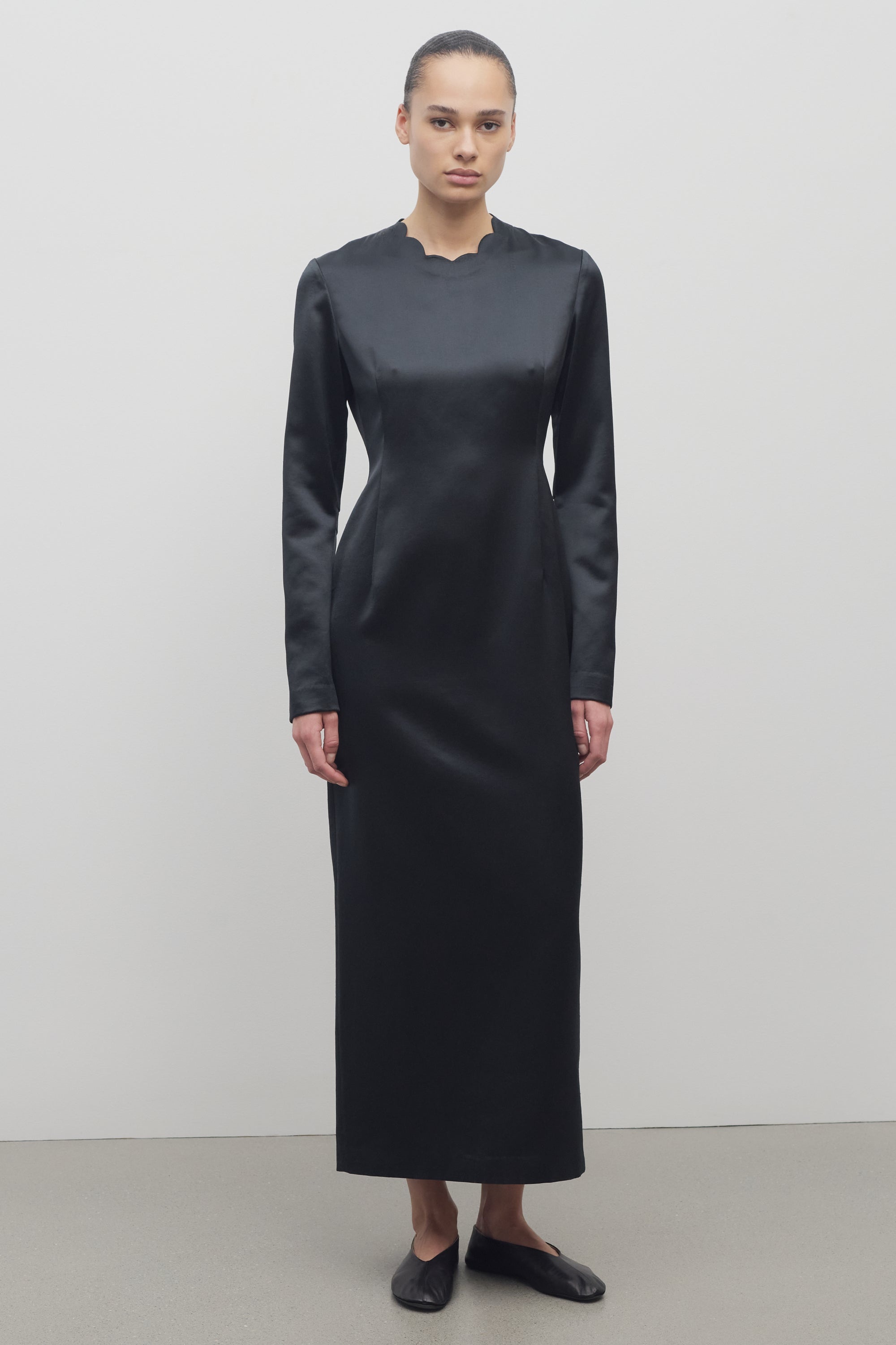 パーティードレス [The Row] Mitzi Dress in Silk and Viscose The Row Mitzi Dress in Silk and Viscose | REVERSIBLE
