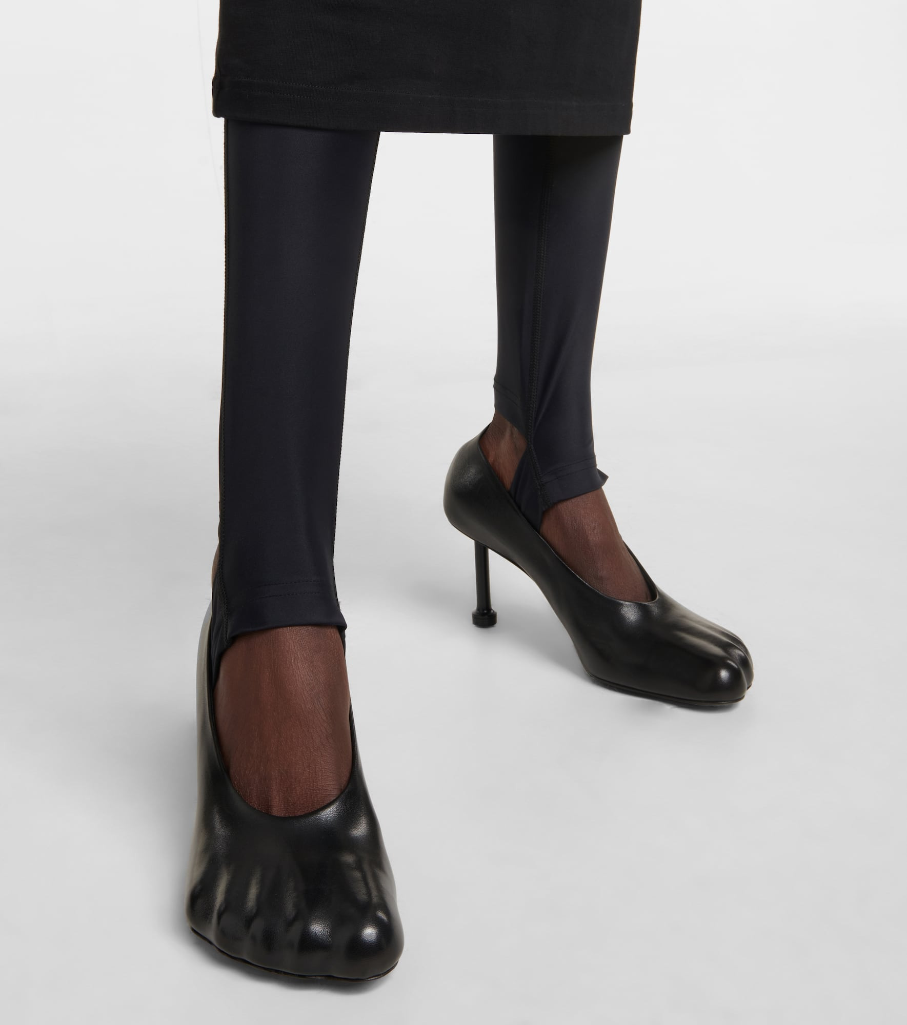 Leather pumps - 4