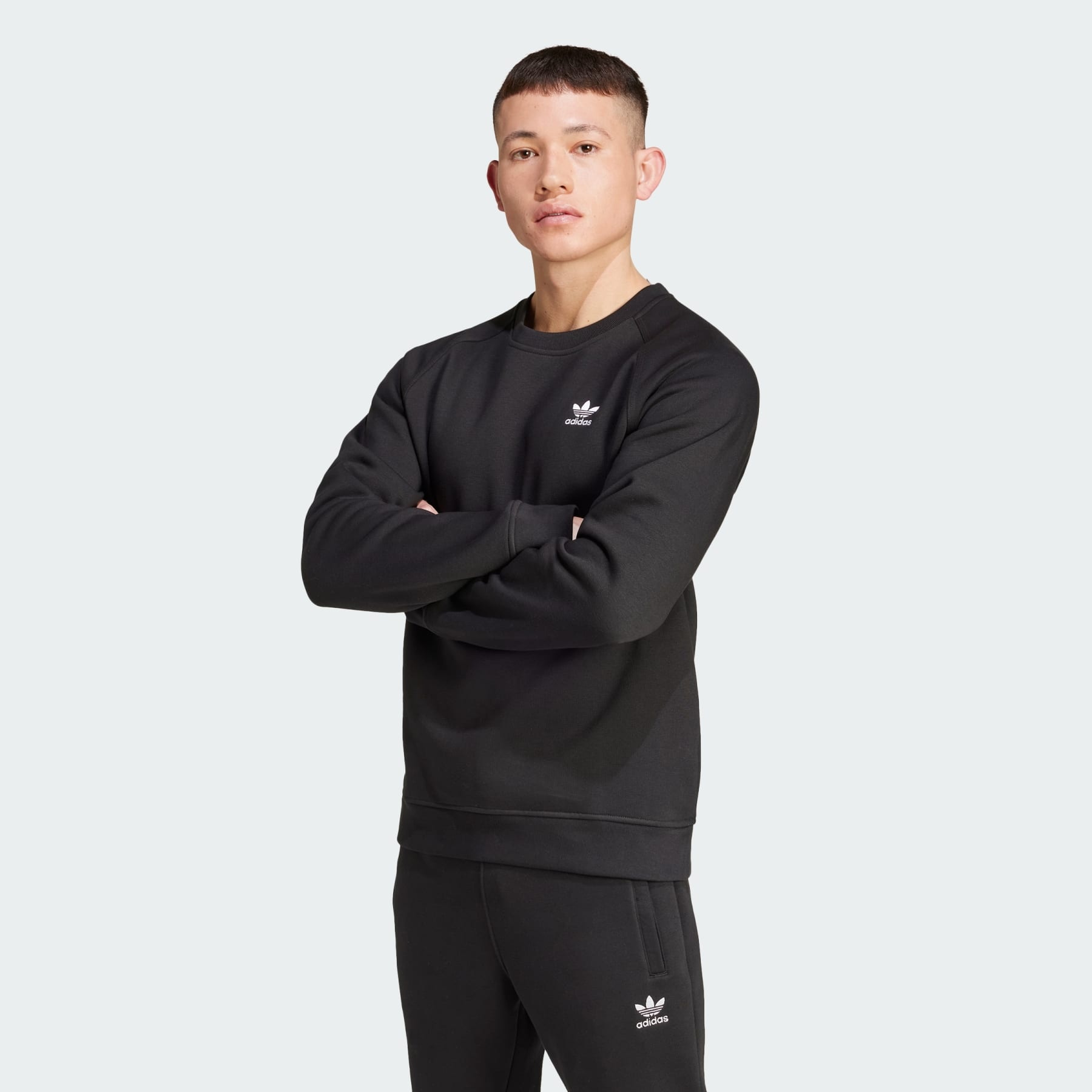Trefoil Essentials Crew Sweatshirt - 2