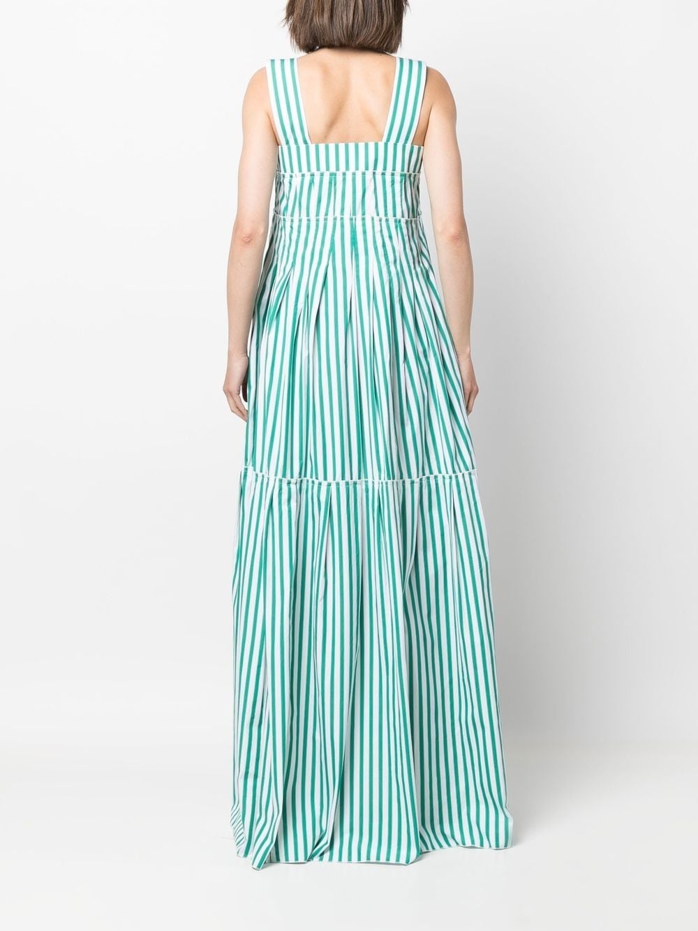 stripe-print maxi dress - 4