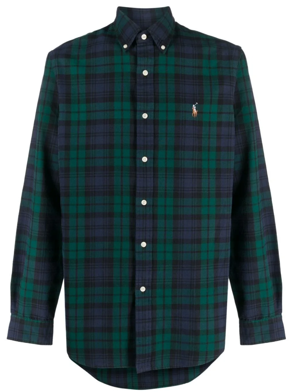 Polo Pony check-plaid shirt - 1