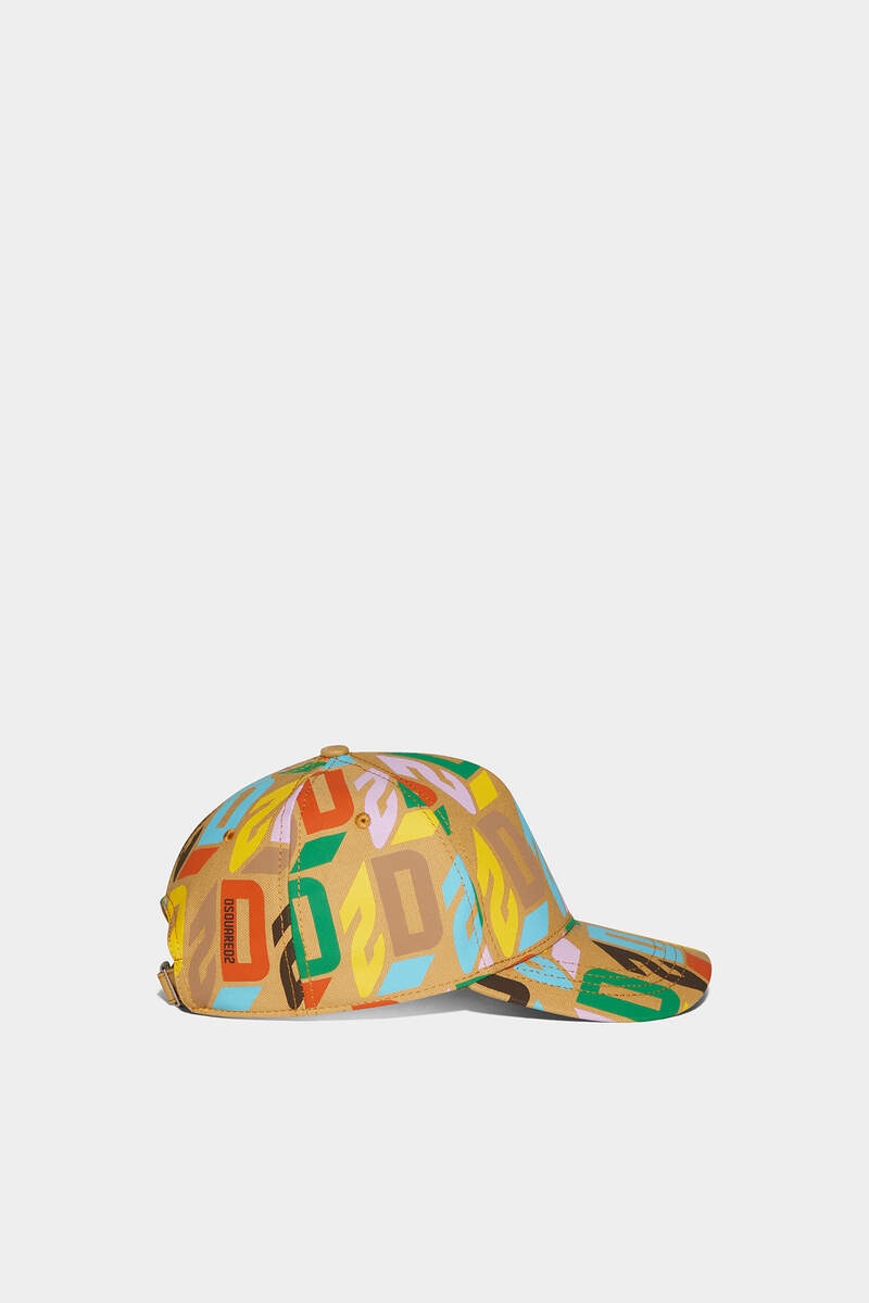 D2 MONOGRAM BASEBALL CAP - 4