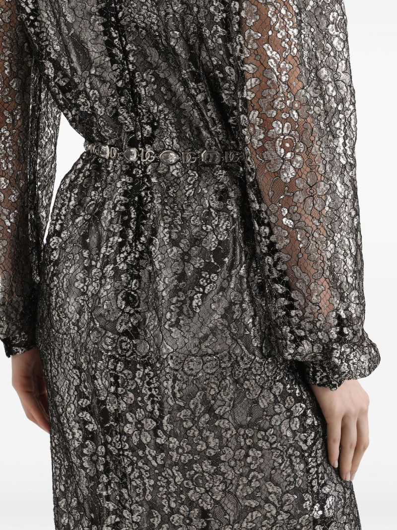 lamé lace blouse 4