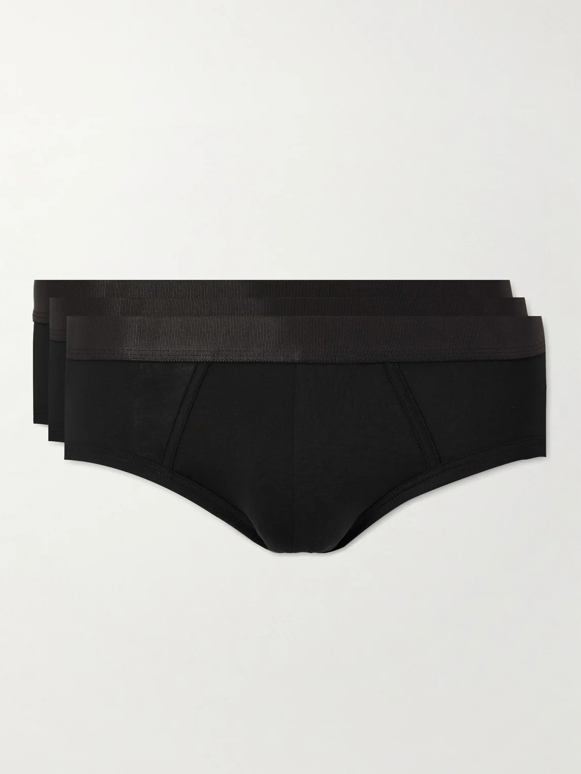 Three-Pack Stretch-Lyocell Briefs - 1