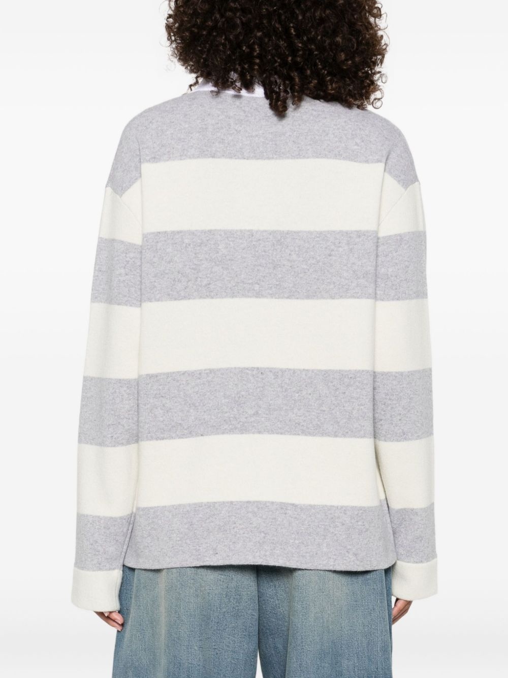striped sweatshirt - 4