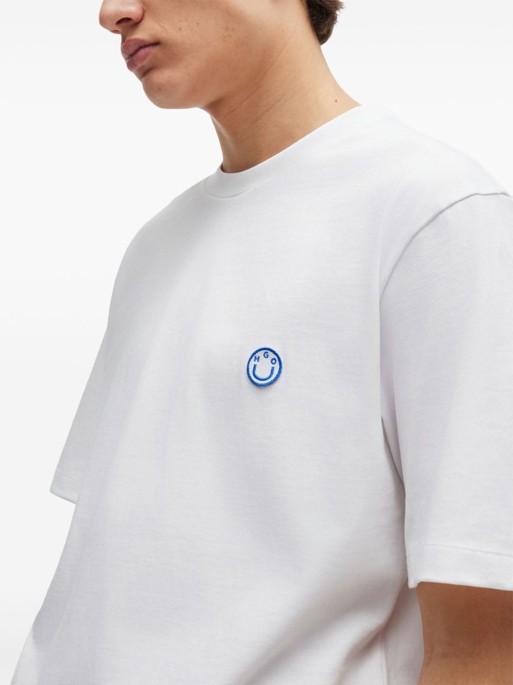 logo-appliqué T-shirt - 5