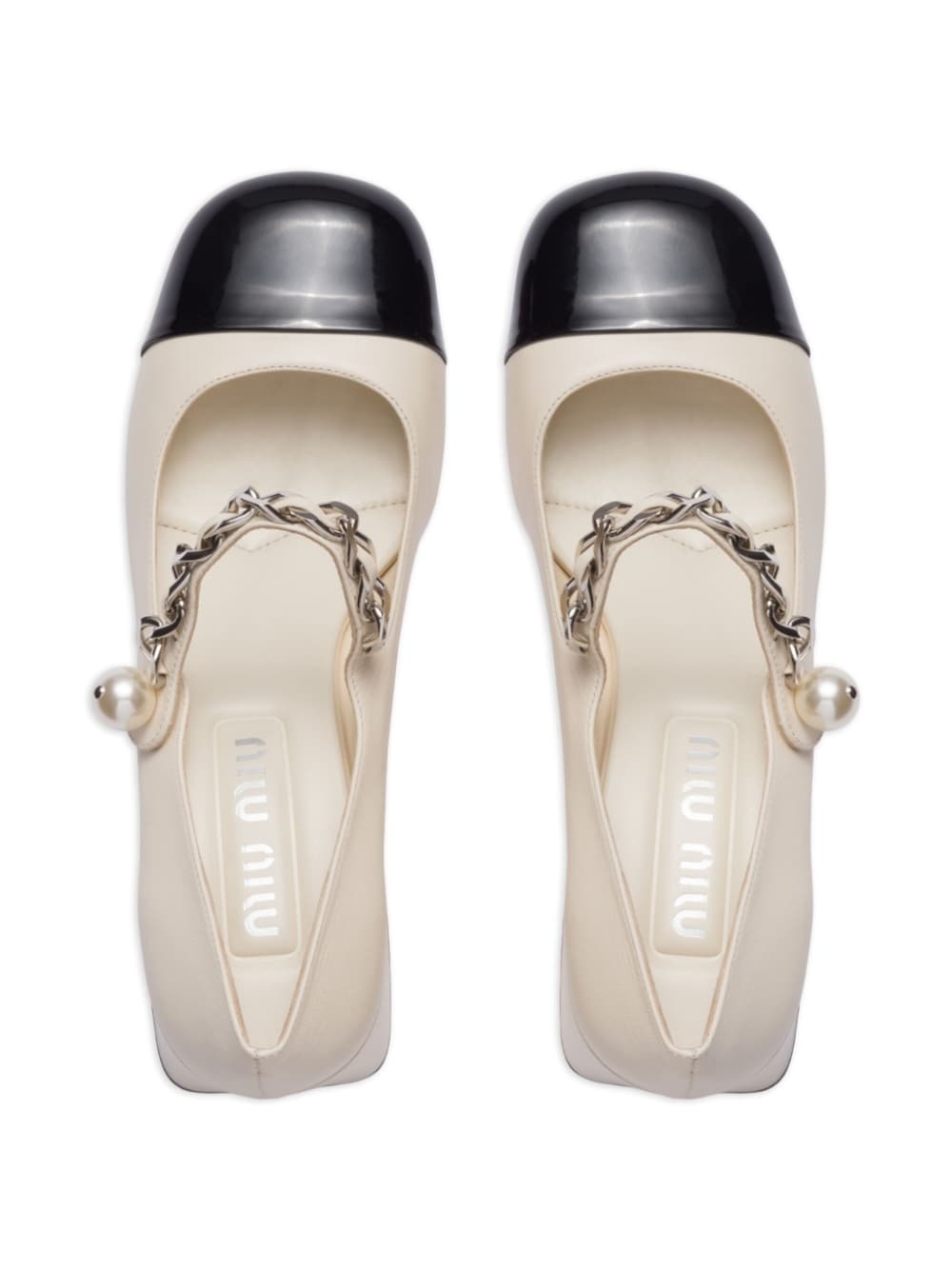 chain-strap Mary Jane pumps - 4
