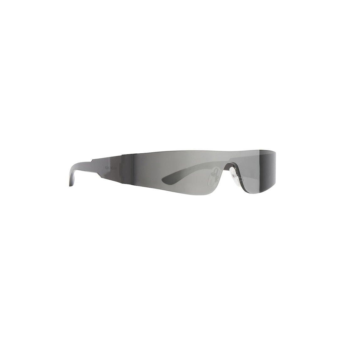 Mono Rectangle Sunglasses in Silver - 3