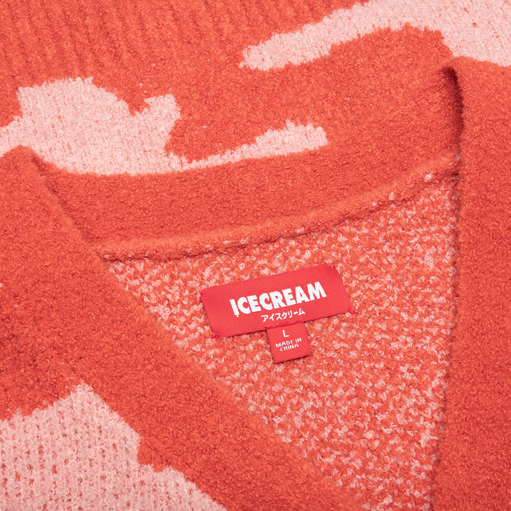 SPLAT SWEATER - TRUE RED - 3