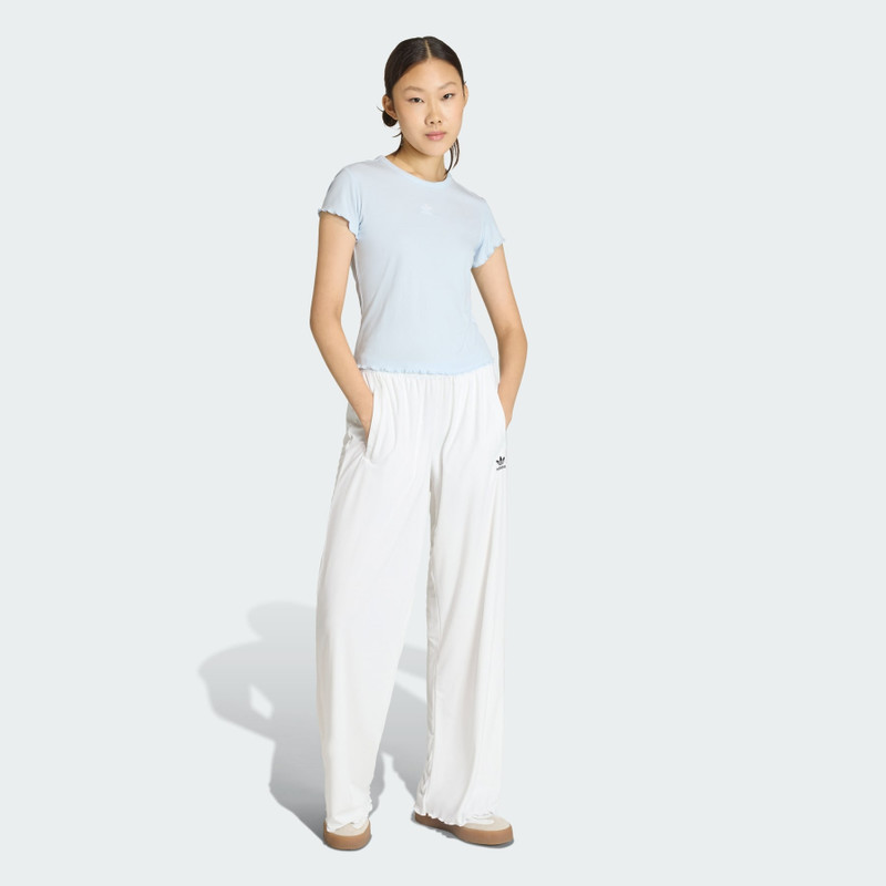 ESSENTIALS SCALLOPED EDGE TROUSERS 4