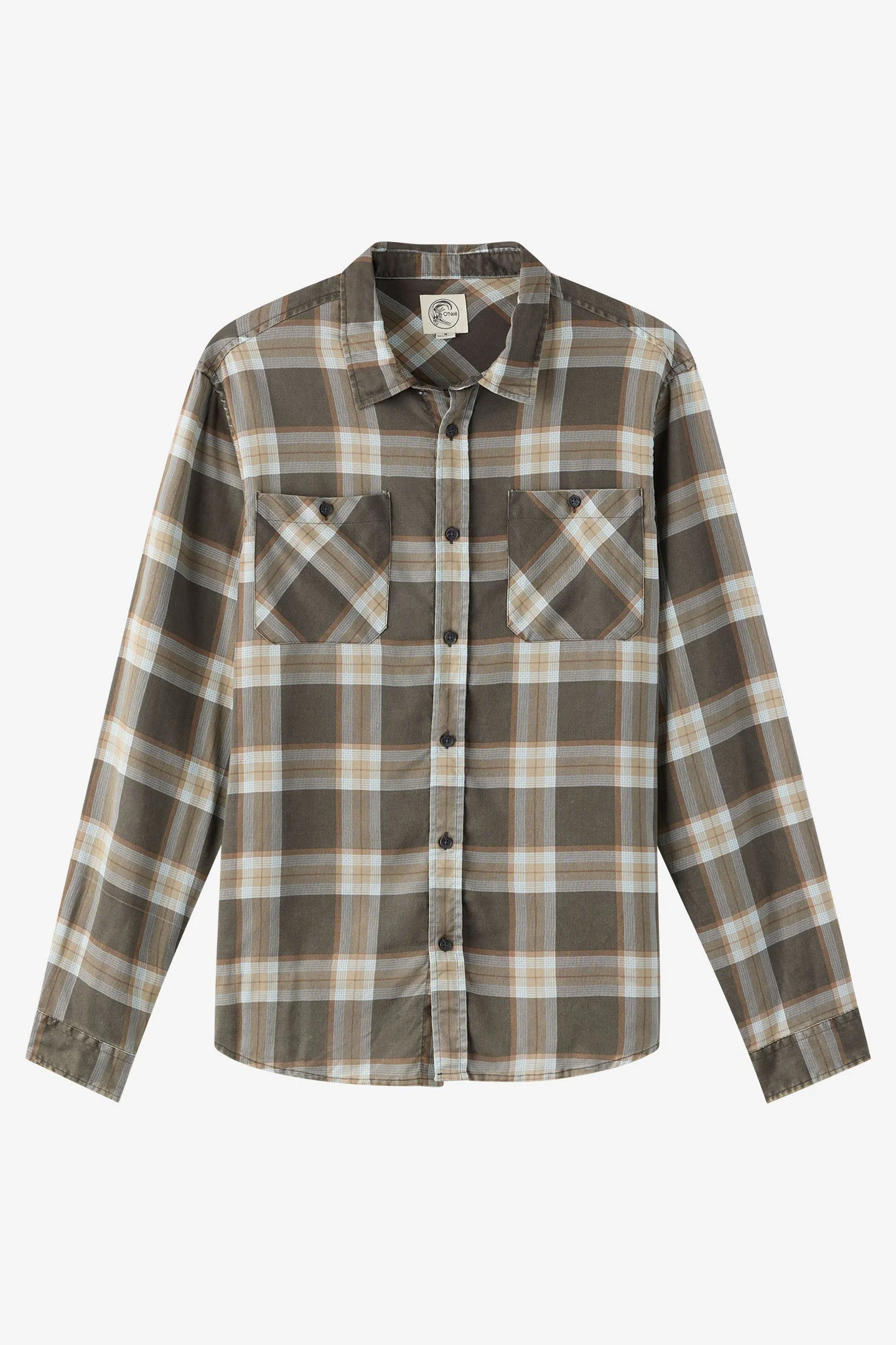 O'Riginals Printed Flannel Long Sleeve Shirt - 1