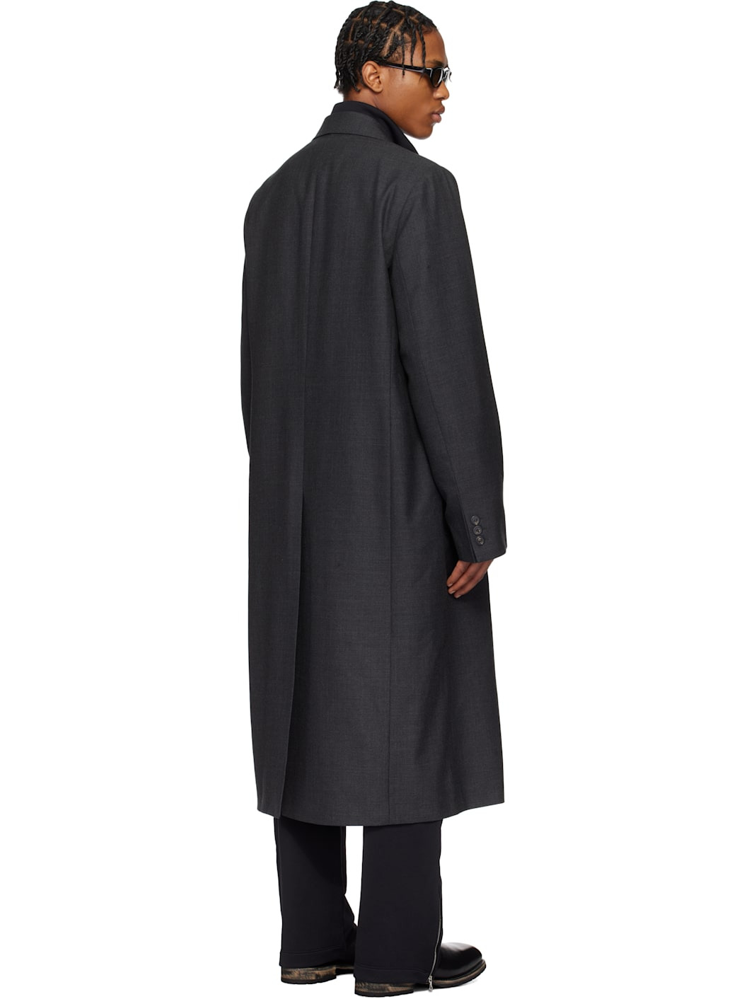 Black Robe Coat - 3