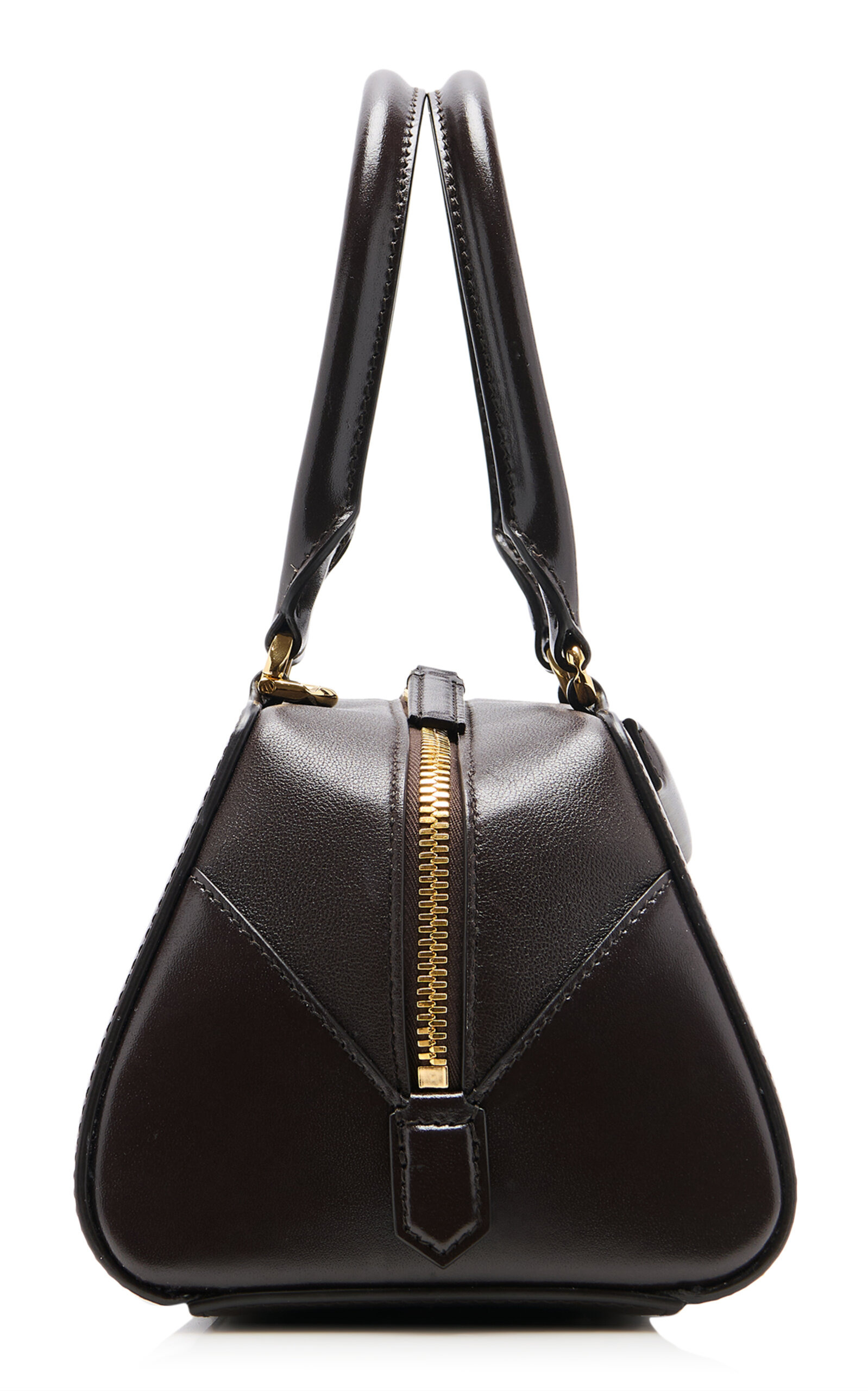 Antigona E/W Small Leather Bag brown - 4