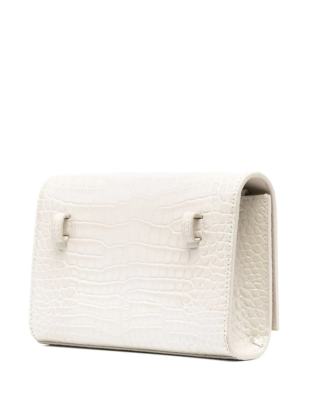 Kate crocodile-embossed belt bag - 3