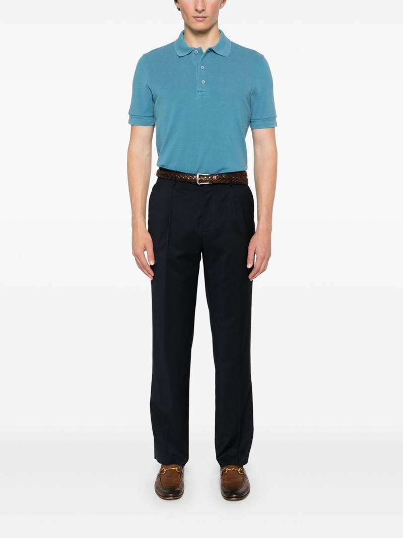 TOM FORD piqué-weave polo shirt outlook