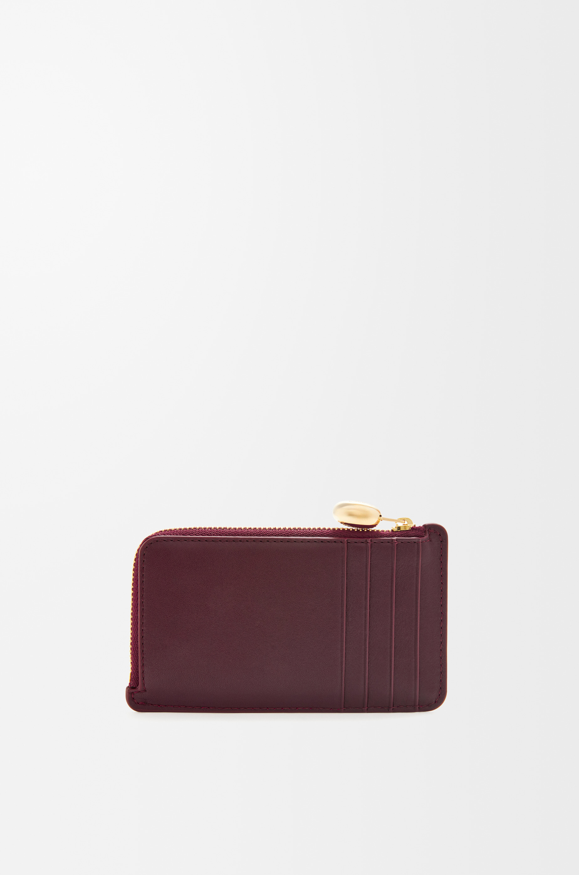 Pebble coin cardholder in shiny nappa calfskin - 2