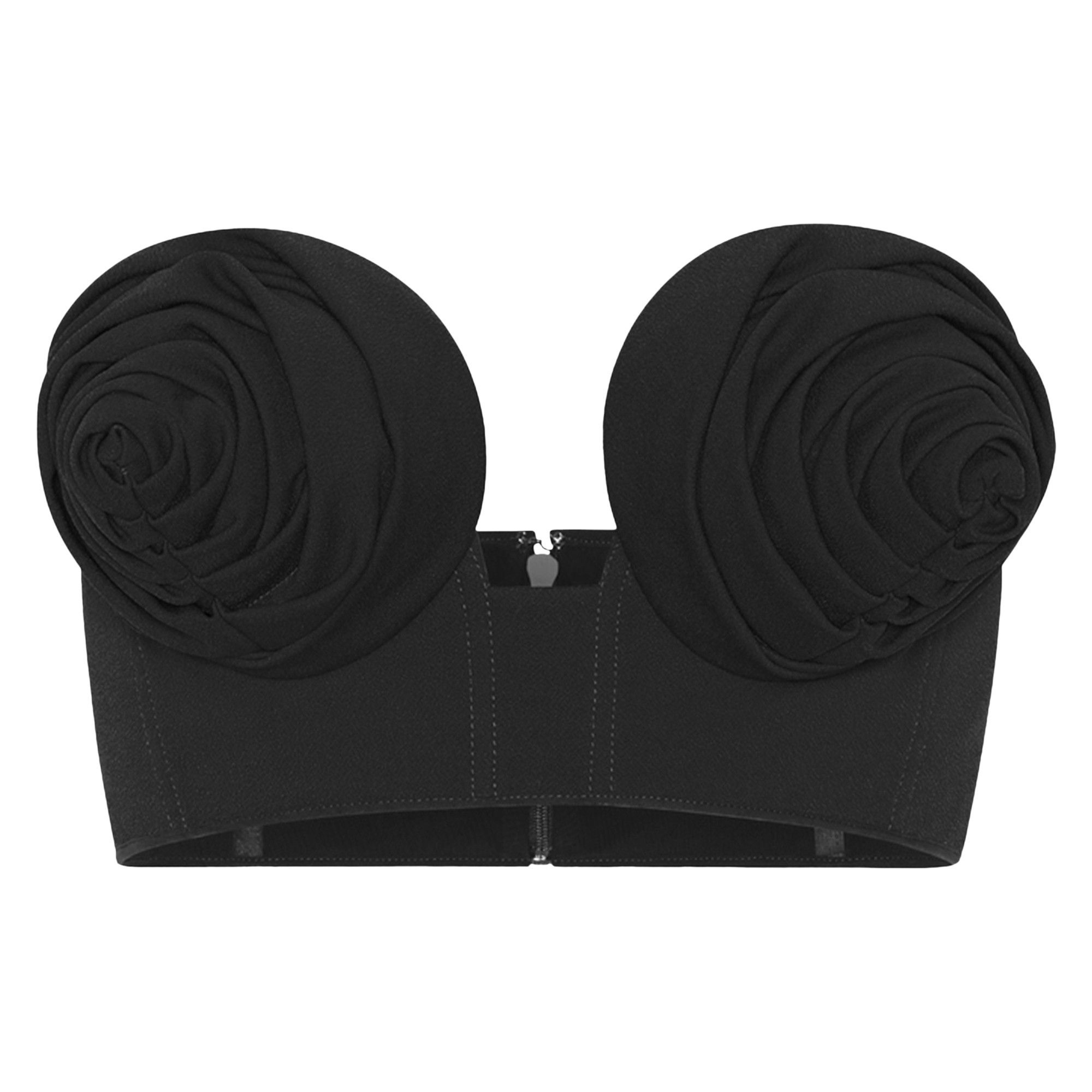 Jean Paul Gaultier Conical Cup Bra 'Black' - 1
