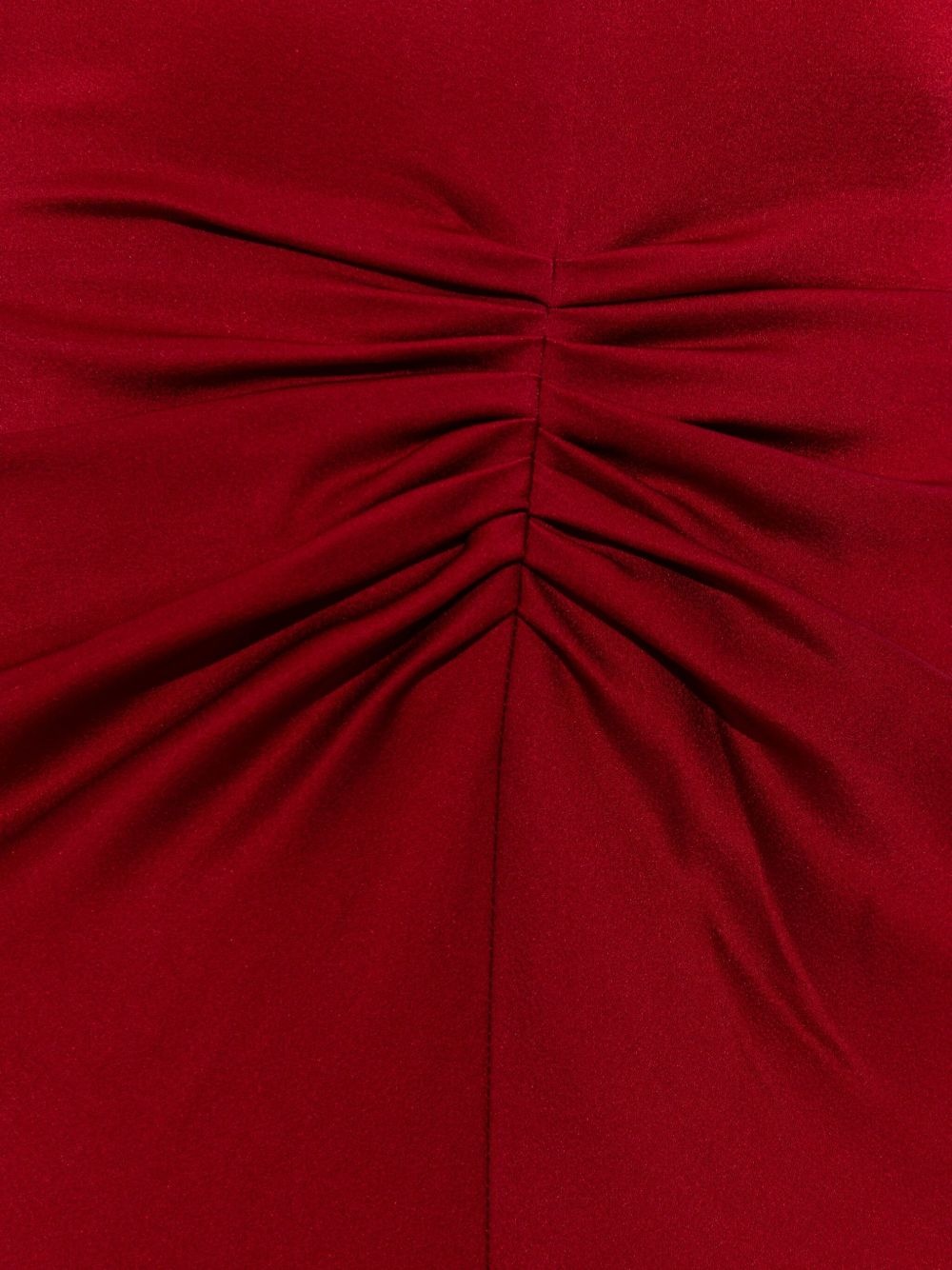 draped-detail maxi dress - 5